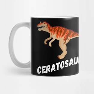 Fun Ceratosaurus Dinosaur Design Mug